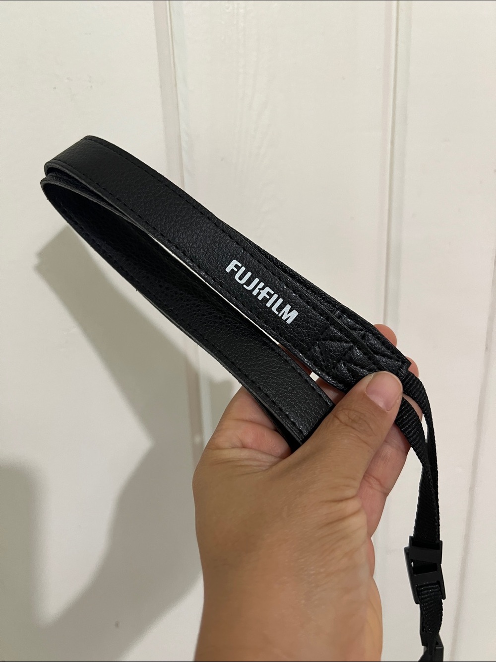 NWOT Fujifilm Black Faux Leather Camera Strap for X100VI